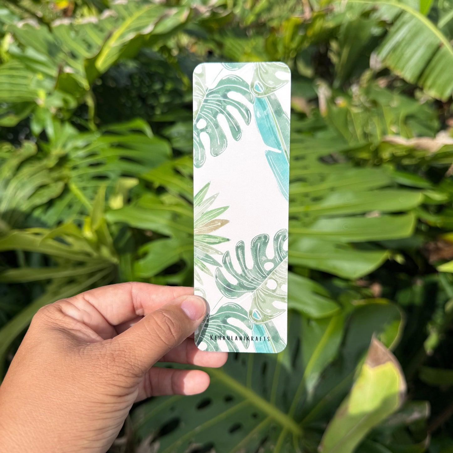 MONSTERA - CREAM - BOOKMARK