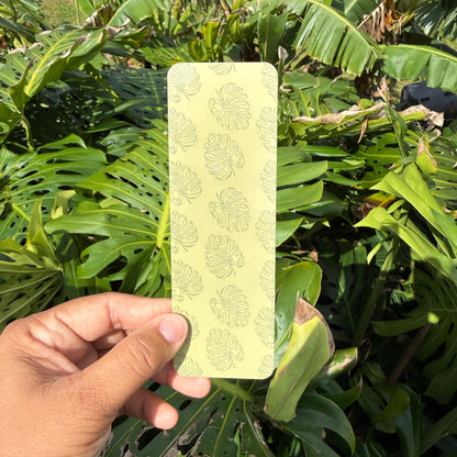 MONSTERA - GREEN - BOOKMARK