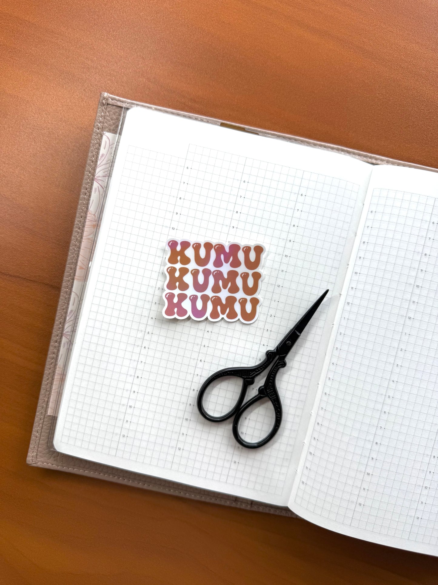 KUMU BUBBLE - HOLOGRAPHIC VINYL STICKER