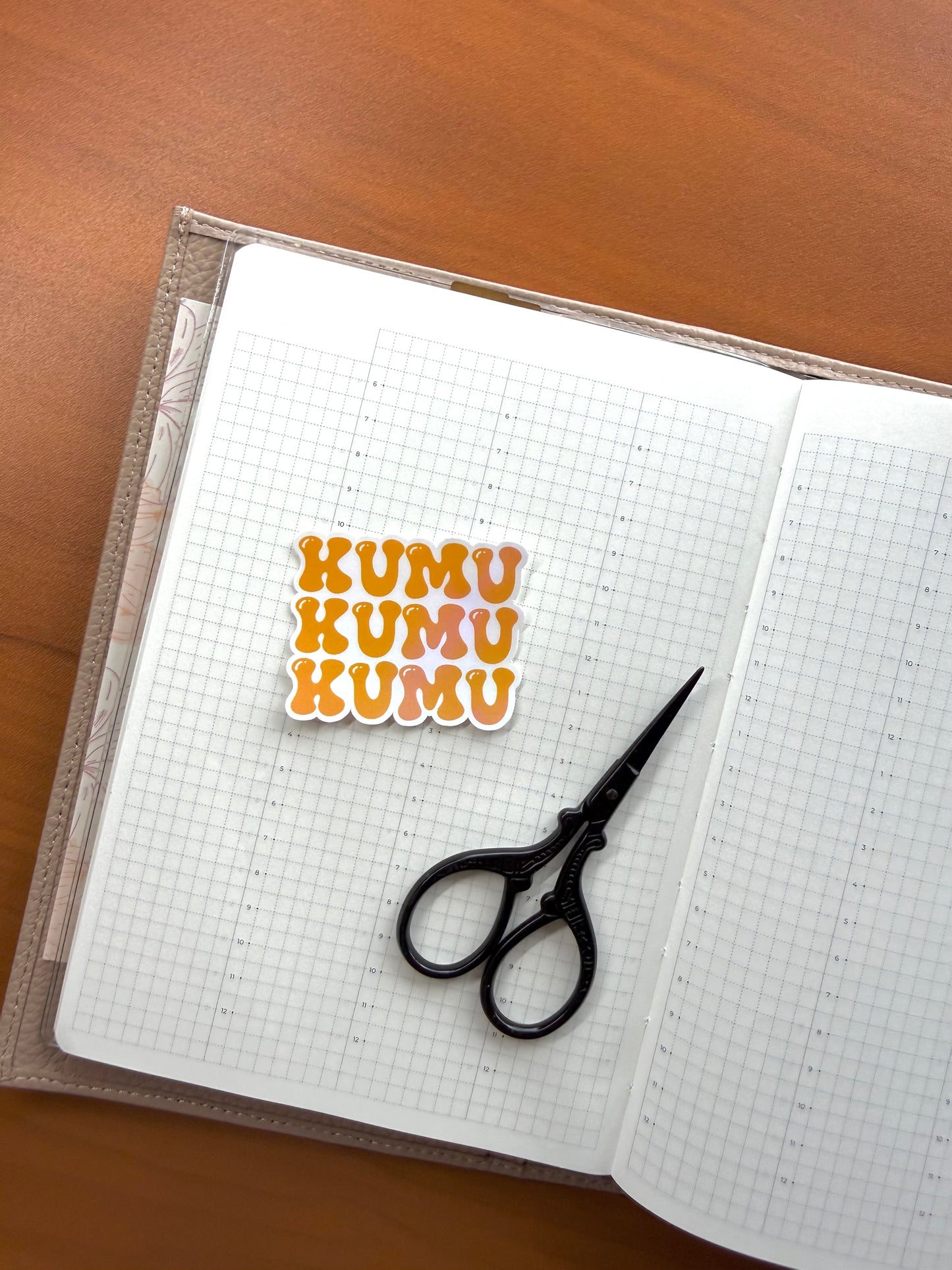KUMU BUBBLE - HOLOGRAPHIC VINYL STICKER