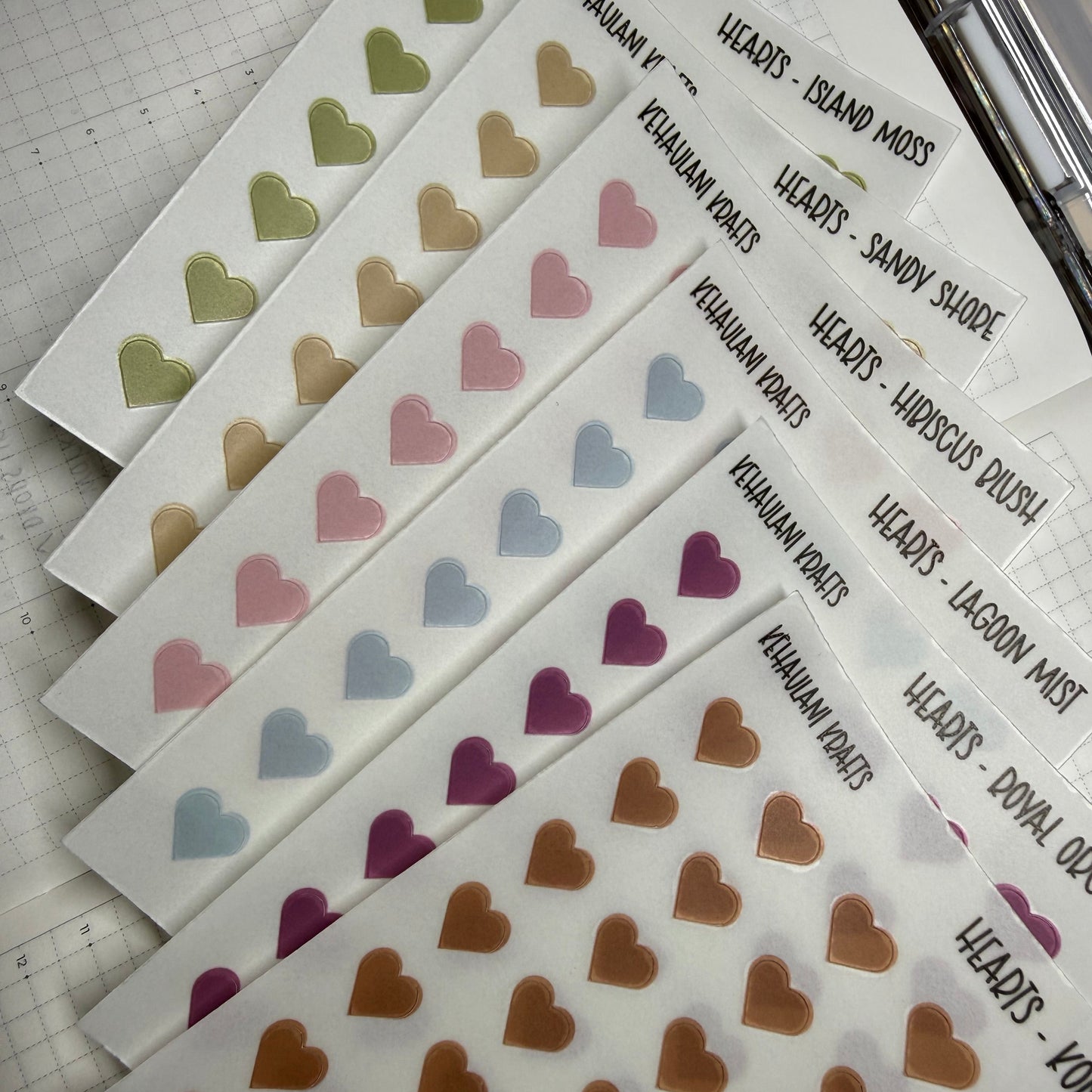 HEARTS STICKERS