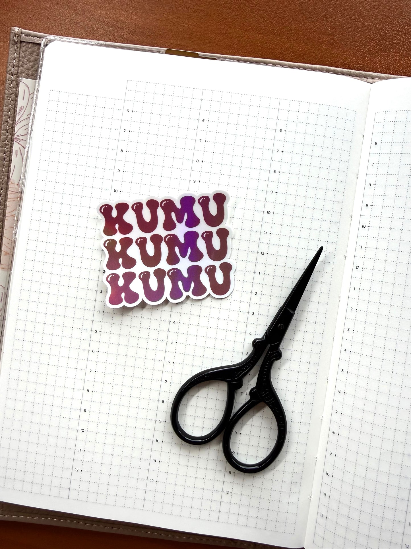 KUMU BUBBLE - HOLOGRAPHIC VINYL STICKER