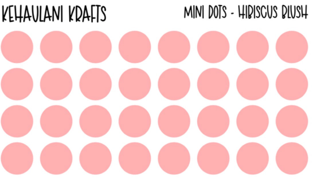 MINI DOT STICKERS