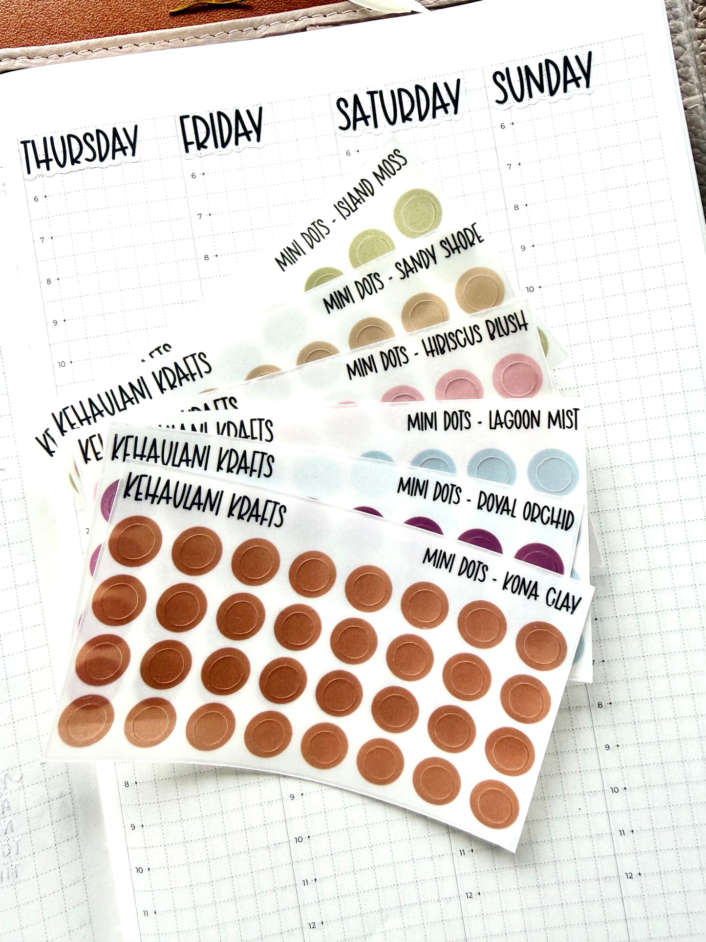 MINI DOT STICKERS