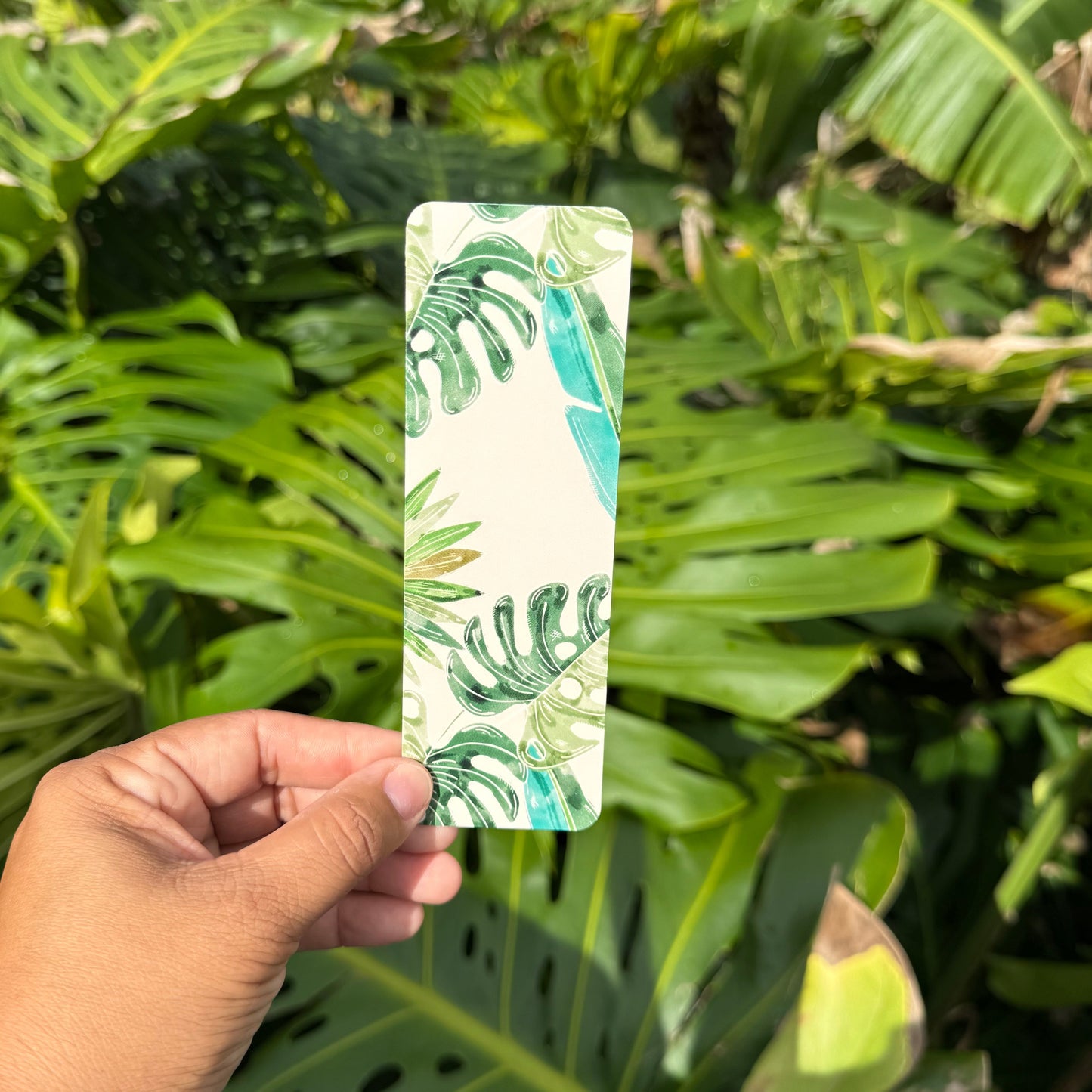 MONSTERA - CREAM - BOOKMARK