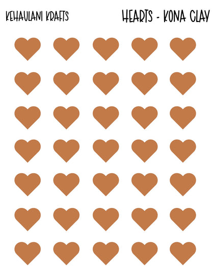 HEARTS STICKERS
