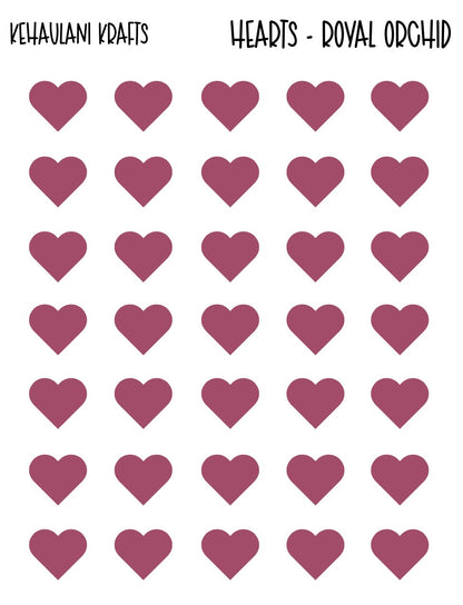 HEARTS STICKERS