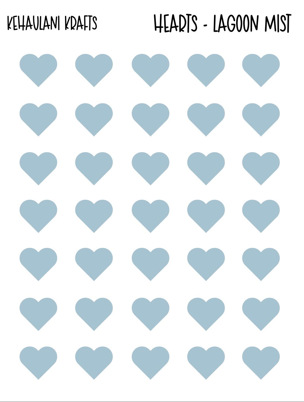 HEARTS STICKERS