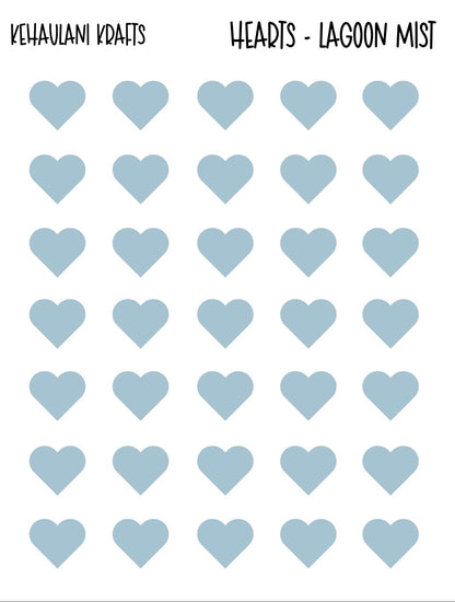 HEARTS STICKERS