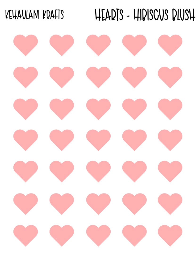 HEARTS STICKERS
