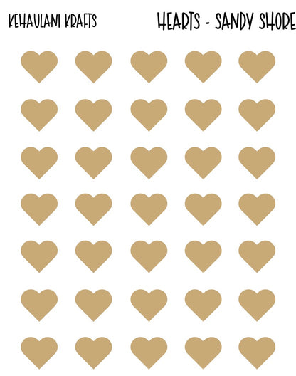 HEARTS STICKERS