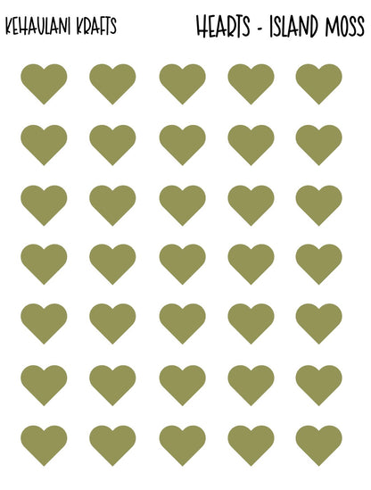 HEARTS STICKERS