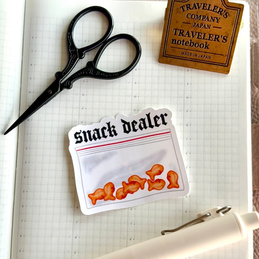 SNACK DEALER - HOLOGRAPHIC VINYL STICKER